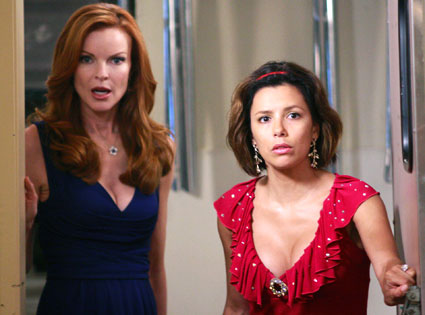 Marcia Cross, Eva Longoria, Desperate Housewives Marcia Cross, Eva Longoria, Desperate Housewives
